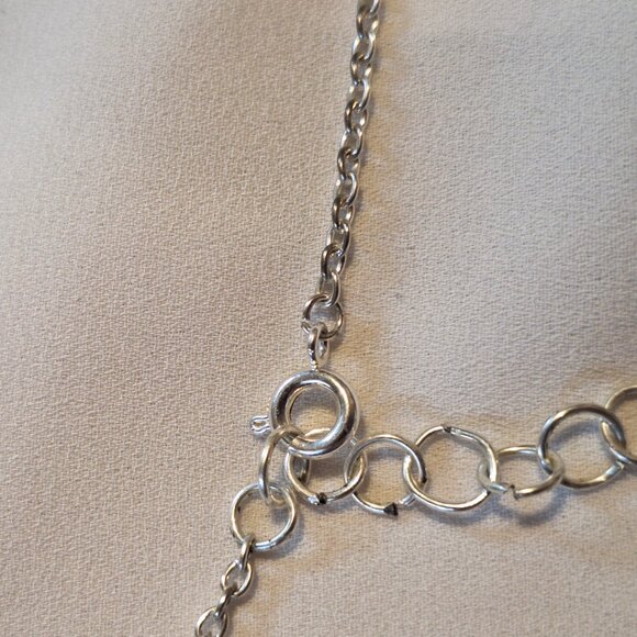 Artisan Handmade Agate Wood Lava Stone Diffuser Bead Necklace - Picture 7 of 7